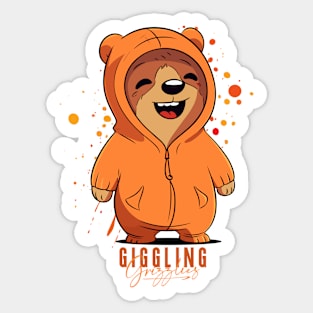 The Giggling Grizzlies Collection - No. 2/12 Sticker